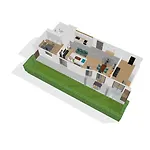 T3 Ideal Famille & Pros, Calme, Parking, Jardin