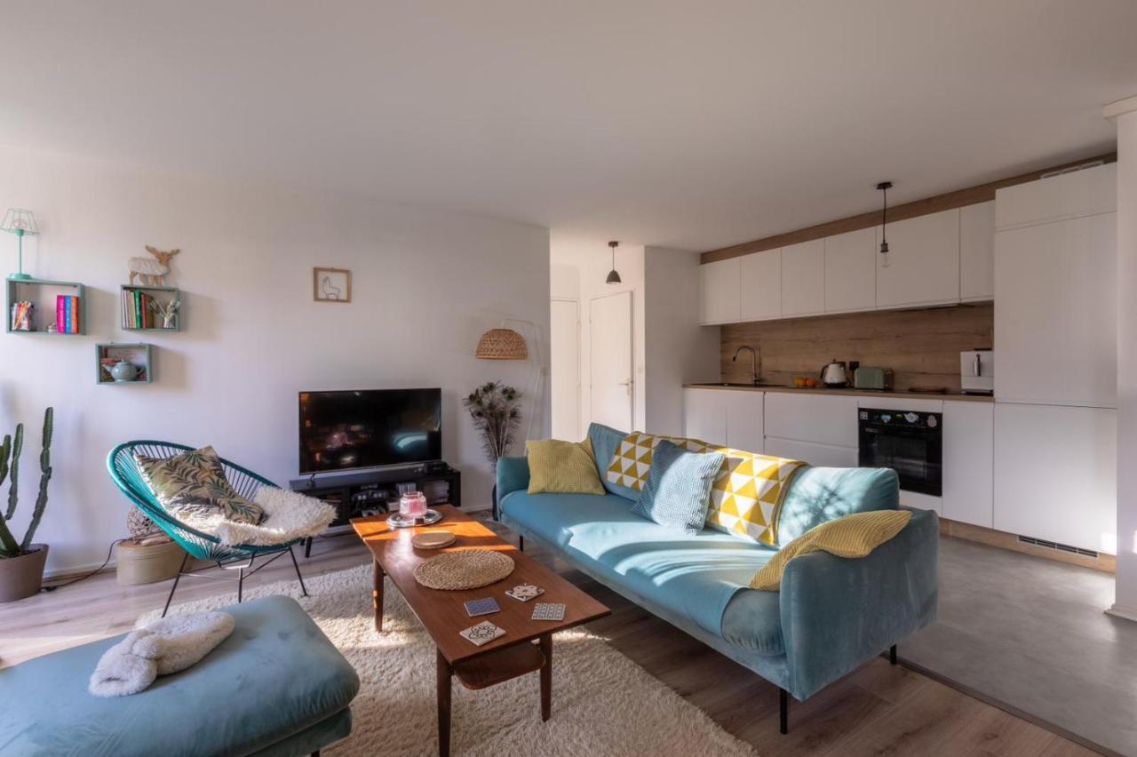 Apartment T3 Ideal Famille & Pros, Calme, Parking, Jardin
